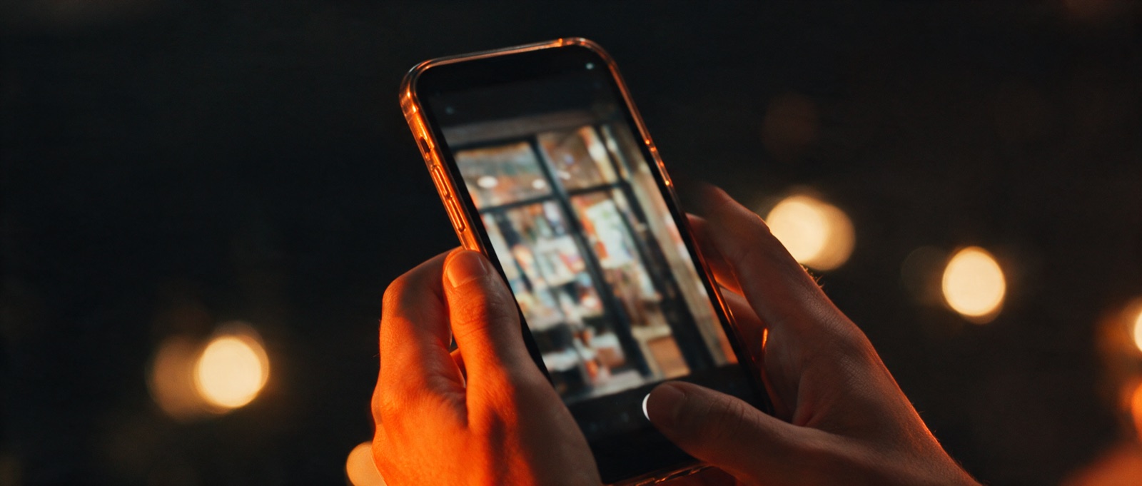 Filmando com o celular